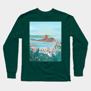 Rio De Janeiro city, Brazil Long Sleeve T-Shirt